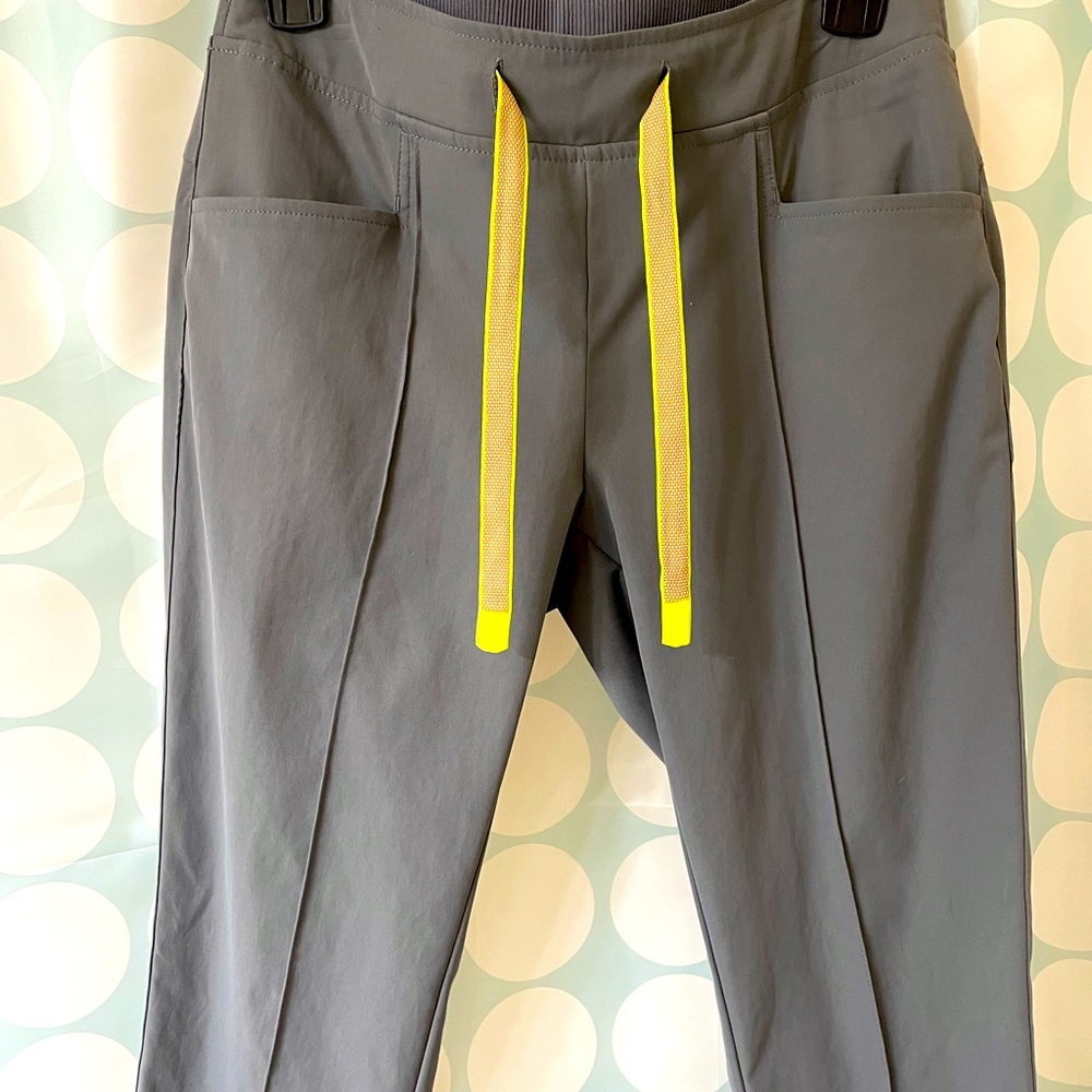 Medelita pixel scrub pant in grey